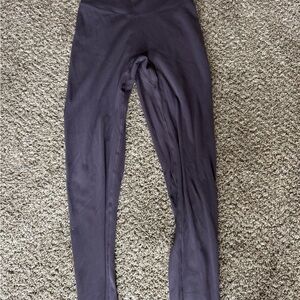 Purple High-Waisted Leggings